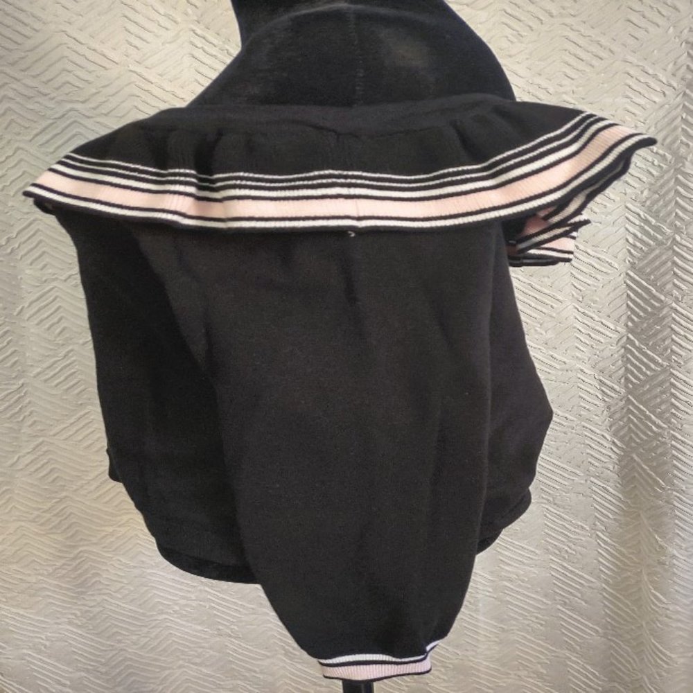 H&M Black Off the Shoulder Neck Pullover Sweater Women's Size Large - Picture 2 of 9